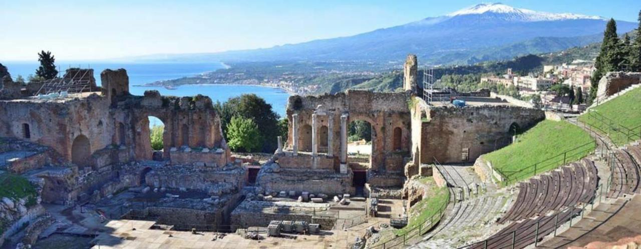 Ferienwohnung Beautiful Taormina Exterior foto