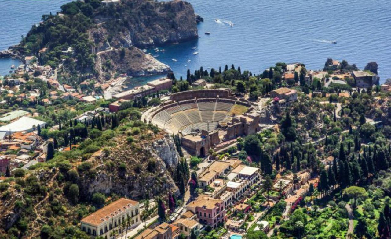 Ferienwohnung Beautiful Taormina Exterior foto