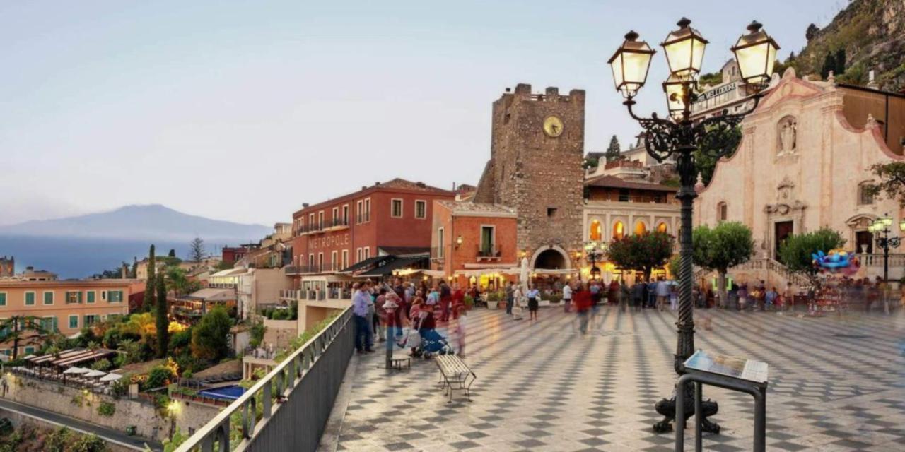 Ferienwohnung Beautiful Taormina Exterior foto